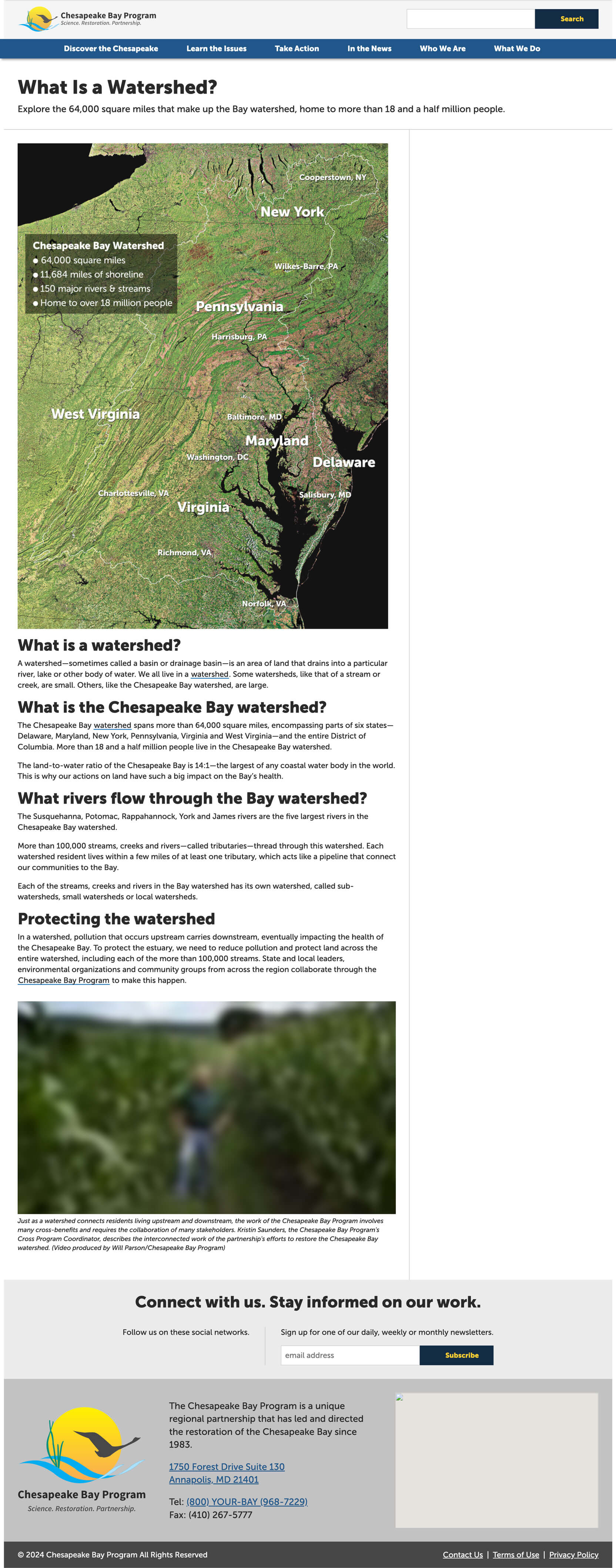 Old Watershed Page