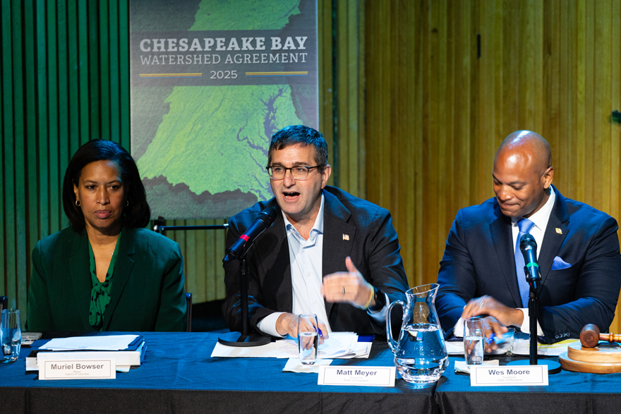 Chesapeake Executive Council meeting poster backdrop